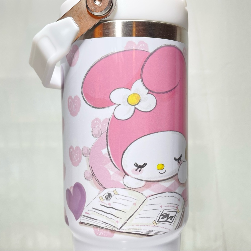 Name Personalized 30OZ tumbler My Melody Bunny, Hello Kitty, Kuromi 30 oz cup wi - Picture 5 of 10